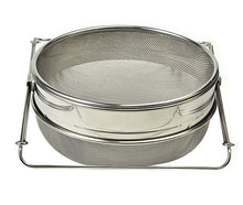 Load image into Gallery viewer, Beekeeping Tools Stainless Steel Double Layer Filter Screen Double Layer Filter Screen Filter Honey Impurities