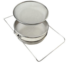 Load image into Gallery viewer, Beekeeping Tools Stainless Steel Double Layer Filter Screen Double Layer Filter Screen Filter Honey Impurities