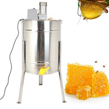 Load image into Gallery viewer, Stainless Steel 3 Frame Bracket Electric Honey Extractor Separator CE Certified Bee Keeping Tool