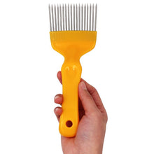 Load image into Gallery viewer, 2 pcs Beekeeping Tools 18 Pin Straight Needles Uncapping Forks handle Stainless Steel Honey Spare Rake Shovel Comb Bee Equipmen