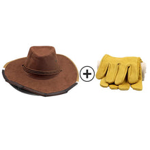 Load image into Gallery viewer, Beekeeper Protective Hat set Anti Bee gloves Beekeeping Protector Cap Beekeeper Cowboy bee equipment