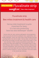 Load image into Gallery viewer, Wangshi Manufacturer 10 Strips per Bag MANJING Fluvalinate Strip Killing Bee Varroa Mites for Beekeepers