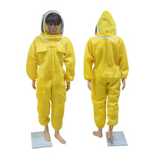 Load image into Gallery viewer, Professional Beekeeping Anti Bees Suit 3D Air Cotton Fabric Protective Clothing Bee Suit with Removable Hat Ventilated Bee Farm