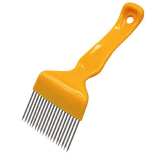 Load image into Gallery viewer, 2 pcs Beekeeping Tools 18 Pin Straight Needles Uncapping Forks handle Stainless Steel Honey Spare Rake Shovel Comb Bee Equipmen