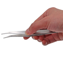 Load image into Gallery viewer, Wholesale Beekeeping Tools Special Stainless Steel Straight Head Elbow Tweezers for Royal Jelly Removal Larvae