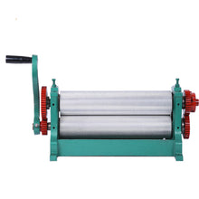 Load image into Gallery viewer, Manual Beeswax Comb Foundation Roller Mill Machine 86 x 310mm Bee Wax Rollers Stamper Printing Machine Cell Size 5.4mm/4.9mm
