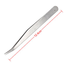 Load image into Gallery viewer, Wholesale Beekeeping Tools Special Stainless Steel Straight Head Elbow Tweezers for Royal Jelly Removal Larvae