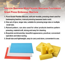 Load image into Gallery viewer, Beeswax Comb Foundation Grinding Tool Manually Makes The Beeswax Comb Foundation Piece 2-piece Beekeeping Tool.