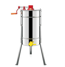 Load image into Gallery viewer, Beekeeping Tool Stainless Steel Honey 3 Frame Manual 304 Stainless Steel Inner Frame Honey Extractor Mannul Crank