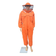 Load image into Gallery viewer, Professional Beekeeping Anti Bees Suit 3D Air Cotton Fabric Protective Clothing Bee Suit with Removable Hat Ventilated Bee Farm