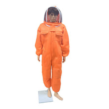 Load image into Gallery viewer, Professional Beekeeping Anti Bees Suit 3D Air Cotton Fabric Protective Clothing Bee Suit with Removable Hat Ventilated Bee Farm