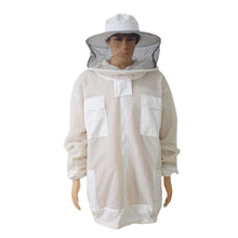Load image into Gallery viewer, Beekeeping Ventilated Jacket Professional Anti Bee Suit 3 Layer Air-through Protective Clothing Bee Suit with Removable Hat