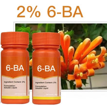 Load image into Gallery viewer, 6 Benzylaminopurine 6BA 98%TC 2%SC 2%SP PLANT GROWTH REGULATOR
