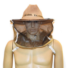 Load image into Gallery viewer, Bee Keeping Tools Bee Prevention Hat Cowboy Bee Hat Cotton Bee Hat Bee Sting Prevention Wasp Protection Hat Bee Gloves
