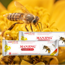 Load image into Gallery viewer, Wangshi Manufacturer 10 Strips per Bag MANJING Fluvalinate Strip Killing Bee Varroa Mites for Beekeepers
