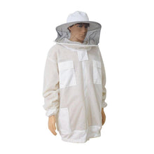 Load image into Gallery viewer, Beekeeping Ventilated Jacket Professional Anti Bee Suit 3 Layer Air-through Protective Clothing Bee Suit with Removable Hat
