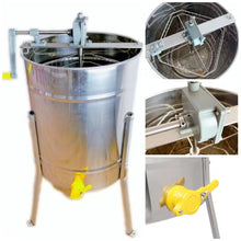 Load image into Gallery viewer, Beekeeping Tool Stainless Steel Honey Extractor 4 frame Manual Honey Separation and Extraction

