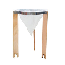 Load image into Gallery viewer, Beekeeping Tool Nylon Cone Honey Filter Mesh Honey Filter Bracket Stainless Steel Honey Outlet
