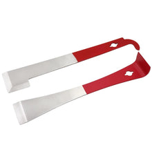 Load image into Gallery viewer, Beekeeping Tools 3-piece Stainless Steel Bee Smoker Bees Special Half Red Knife Scraper Curved Tail Knife Beehive Tool
