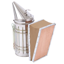 Load image into Gallery viewer, Bee Hive Smoker Stainless Steel  Heat Shield Beekeeping Equipment
