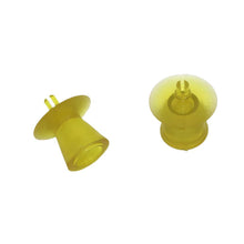 Load image into Gallery viewer, Wholesale Beekeeping Tools New Large Yellow Plastic Pointed Bottom Queen Bee Breeding Platform 50pcs
