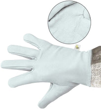 Load image into Gallery viewer, Beekeeping Tools, Protective Products, Three-layer Breathable Mesh Sheepskin Anti-bee Gloves To Protect Hands, Bee Appliances Wholesale
