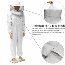 Load image into Gallery viewer, Beekeeping Suit Thickened One-piece Full Set of Beekeeping Suit Round Hat Anti Bee Sting
