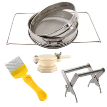 Load image into Gallery viewer, With Wholesale Beekeeping Set Honey Filter Honey Mouth Cutting Honey Fork Beehive Grip Hive Set
