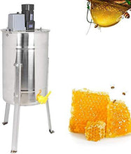 Load image into Gallery viewer, Stainless Steel 3 Frame Bracket Electric Honey Extractor Separator CE Certified Bee Keeping Tool
