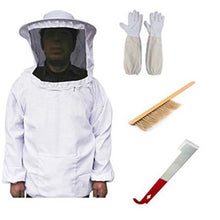 Load image into Gallery viewer, Bee Keeping Kit Protective Clothing Bee Brush Metal Scraper Anti-bee Cowhide Gloves Beekeeping Tools Wholesale
