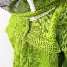 Load image into Gallery viewer, Green Mesh Breathable Space Cap Full Set of One-piece Bee Protective Suits Bee Keeping Tools
