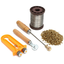 Load image into Gallery viewer, Beekeeping Basic Set with Wholesale Beekeeping Tools, Spur Wire Embedder, Wire Clamp and Copper Eye Wire Embedding Set
