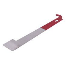 Load image into Gallery viewer, Bee Keeping Tools, Red Paint, Stainless Steel, Honey Comb Uncapping Scraper, J Type Multifunctional Pigtail Scraper, Plastic Box Packaging
