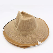 Load image into Gallery viewer, Bee Keeping Tools Bee Prevention Hat Cowboy Bee Hat Cotton Bee Hat Bee Sting Prevention Wasp Protection Hat Bee Gloves
