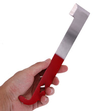 Load image into Gallery viewer, Beekeeping Tools 3-piece Stainless Steel Bee Smoker Bees Special Half Red Knife Scraper Curved Tail Knife Beehive Tool
