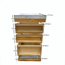 Load image into Gallery viewer, 10-frame Double-layer Beehive Beekeeping Tool
