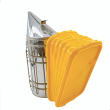 Load image into Gallery viewer, Plastic Air Blast Plate Stainless Steel  Bee Smoker, Cardless Bee Keeping Tools Wholesale
