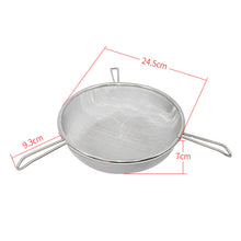Load image into Gallery viewer, Beekeeping Tool Three-legged Honey Stainless Steel Filter To Remove Impurities Propolis Pollen Bee Tool Screen
