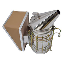 Load image into Gallery viewer, Bee Hive Smoker Stainless Steel  Heat Shield Beekeeping Equipment
